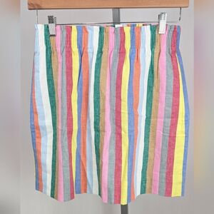 J. Crew Colorful Striped Pencil Skirt